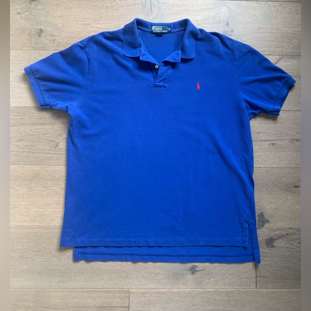 Ralph Lauren Royal Blue Kids Polo Shirt